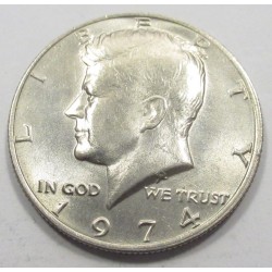 half dollar 1974