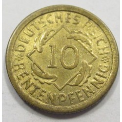 10 rentenpfennig 1924 E