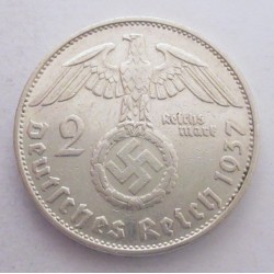 2 Reichsmark 1937 G