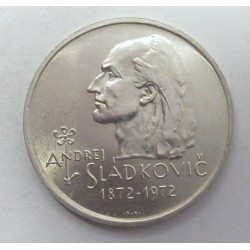 20 korun 1972 - Death of Andrej Sladkovic