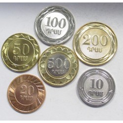 Armenian coin set 2003-2004