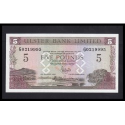 5 pounds 1993 - Ulster Bank
