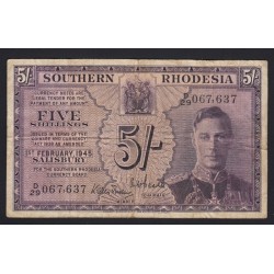 5 shillings 1945