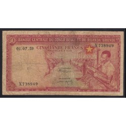 50 francs 1959