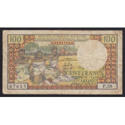 100 francs 1966