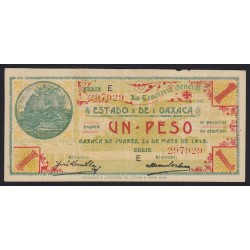 1 peso 1915 - Estado de Oaxaca