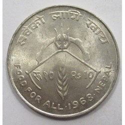10 rupees 1968 - FAO