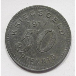 50 pfennig 1917 - Barmen