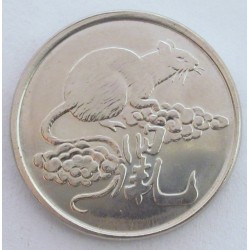 10 pence 2008 - Year of rat