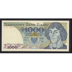 1000 zlotych 1982