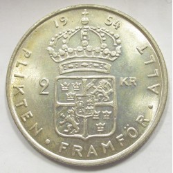 2 kronor 1954 TS