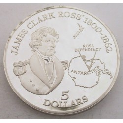 5 dollars 1995 PP - James Clark Ross