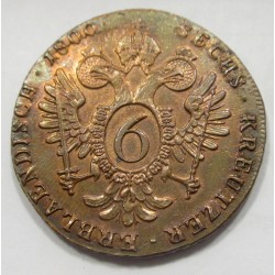 Franz II. 6 kreuzer 1800 S