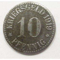 10 pfennig 1919 - Cassel