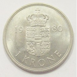 1 krone 1980