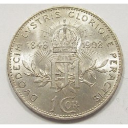 1 corona 1908 - Jubiläum