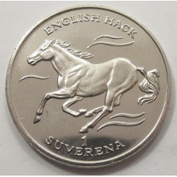 1 suverena 1995 - Horses Series - English Hack