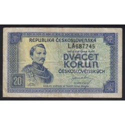 20 korun 1945