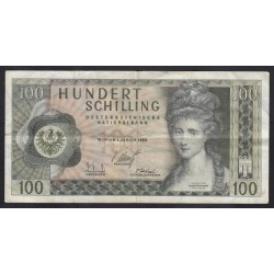 100 schilling 1969