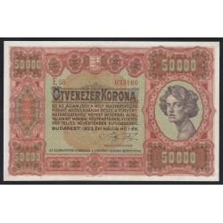 50000 korona 1923