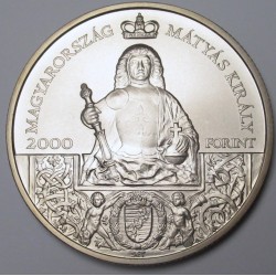 2000 forint 2018 - König Mathias I