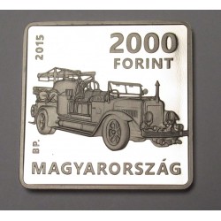 2000 forint 2015 PP - Szilvay Kornél tűzoltóparancsnok