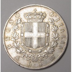 5 lire 1872