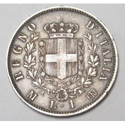 1 lira 1867 M BN