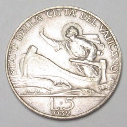 5 lire 1932
