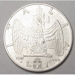 1 lire 1939