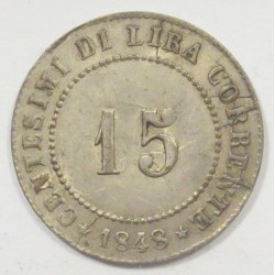 15 centesimi 1848 - Venice