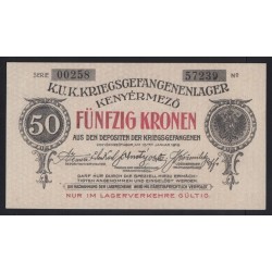 50 kronen/korona 1916 - Kenyérmező