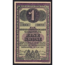 1 krone/korona 1916 - Sopronnyék