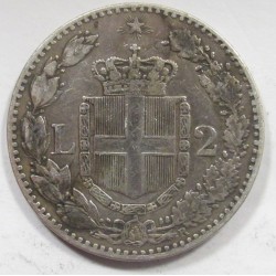 2 lire 1882