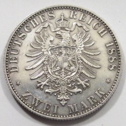 2 mark 1888 A - Prussia