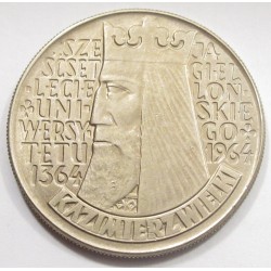 10 zlotych 1964 - Jagello univerität