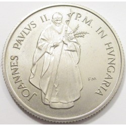 100 forint 1991 - Pápalátogatás