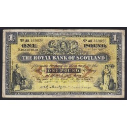 1 pound 1956 - Scotland