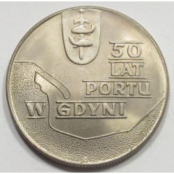 10 zlotych 1972 - Gdynia Seehafen