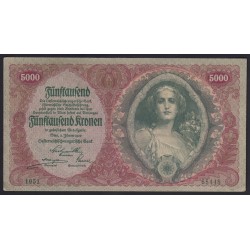 5000 kronen 1922