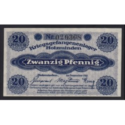 20 pfennig 1916 - Kriegsgefangenenlager Holzminden