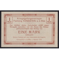 1 mark 1915 - Kriegsgefangenenlager Königstein