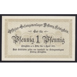 1 pfennig 1917 - Kriegsgefangenenlager Königstein