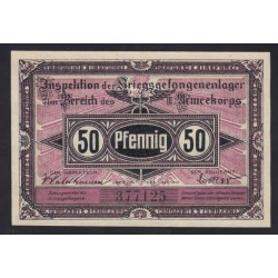 50 pfennig 1917 - Kriegsgefangenenlager Guben