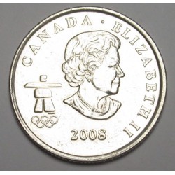 25 cents 2008 - Vacouver Figure Skating