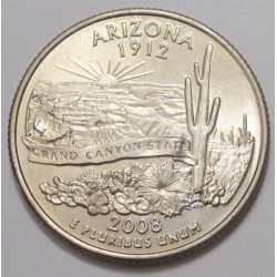 quarter dollar 2008 D - Arizona