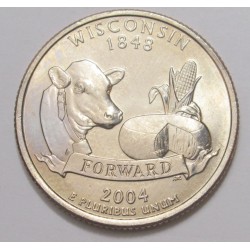 quarter dollar 2004 P - Wisconsin