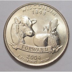 quarter dollar 2004 D - Wisconsin