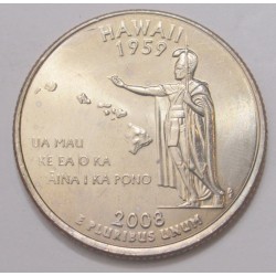 quarter dollar 2008 D - Hawaii