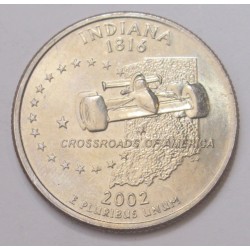 quarter dollar 2002 D - Indiana